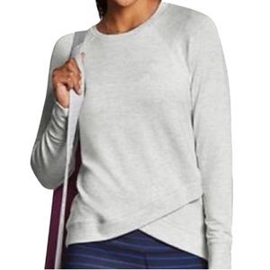 Athleta Criss Cross Sweatshirt